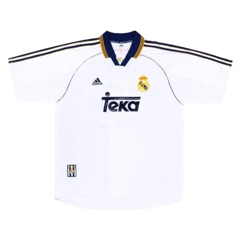 Tailandia Camiseta Real Madrid Replica Primera Ropa Retro 1998 1999